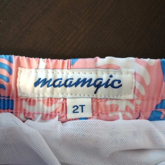 Maamgic Fishbones Boys Swim Trunks - Picture 6 of 6